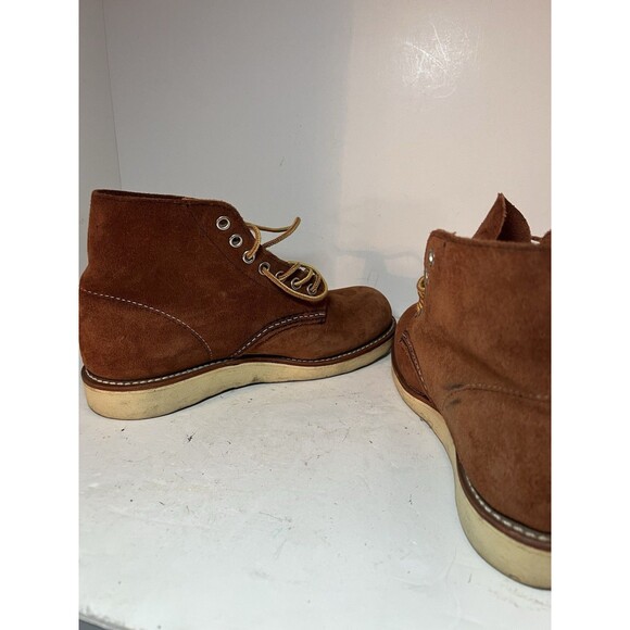 RED WING Boots Mens 4.5 HERITAGE beckham 8813 Classic Moc Shoes - Picture 10 of 11